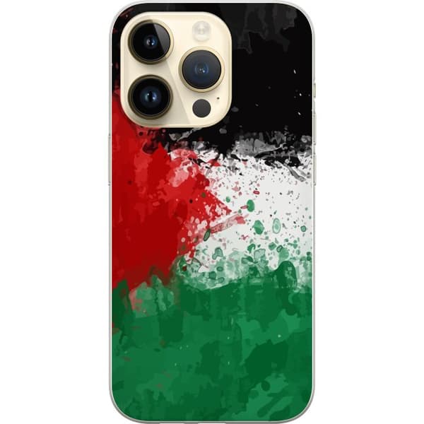 Kompatibelt Mobilskal till Apple iPhone 14 Pro Palestina