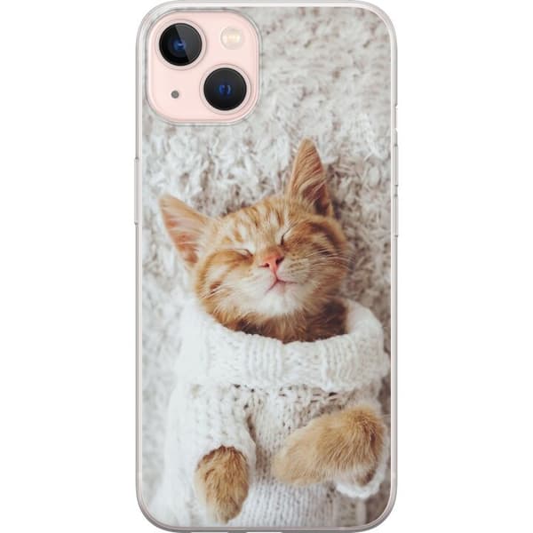 Kompatibel Mobilcover til Apple iPhone 13 Kitty Sweater