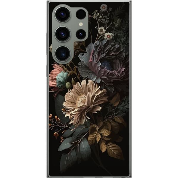 Kompatibelt Mobildeksel til Samsung Galaxy S23 Ultra Blomster