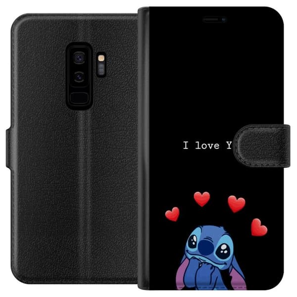 Kompatibel Tegnebogsetui til Samsung Galaxy S9+ Stitch Kærlighed