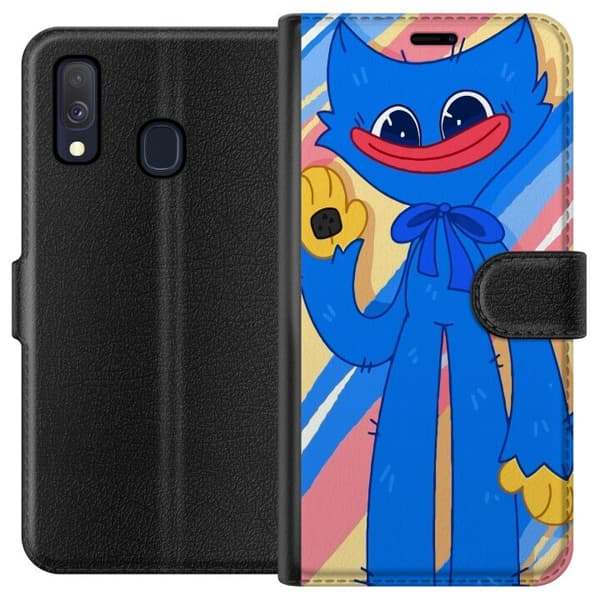 Kompatibelt Plånboksfodral till Samsung Galaxy A40 Huggy Wuggy