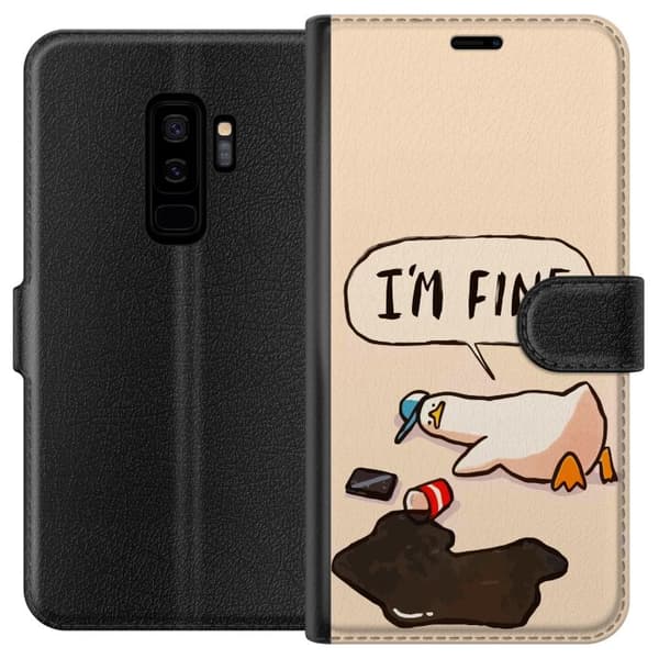 Kompatibel Tegnebogsetui til Samsung Galaxy S9+ Fuld And