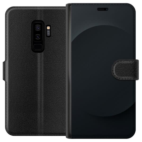 Kompatibel Tegnebogsetui til Samsung Galaxy S9+ Sort prik