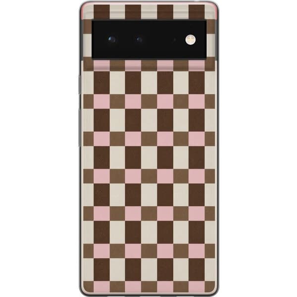 Kompatibel Mobilcover til Google Pixel 6 Jordbærmokka