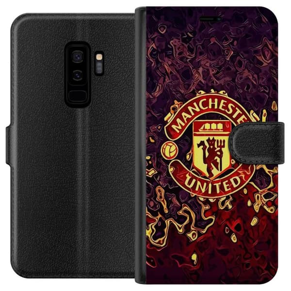 Kompatibel Tegnebogsetui til Samsung Galaxy S9+ Manchester United