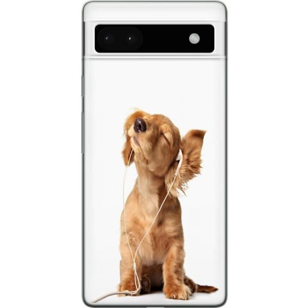 Yhteensopiva Puhelinkuori Google Pixel 6a Koira