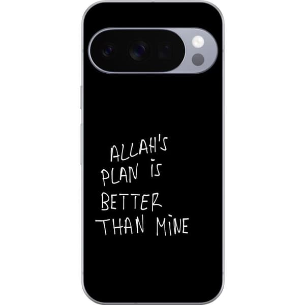 Kompatibelt Mobilskal till Google Pixel 11 Pro XL Allahs plan är bättre än min