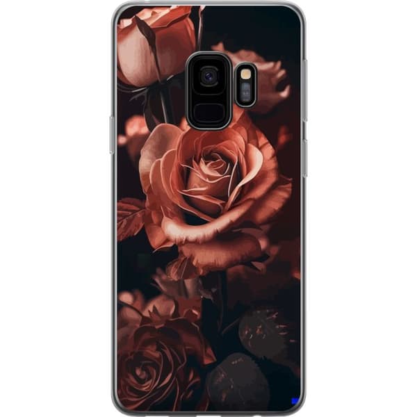 Kompatibelt Mobilskal till Samsung Galaxy S9 Blommor