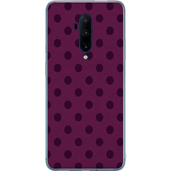 Kompatibelt Mobilskal till OnePlus 7T Pro Plum Dots