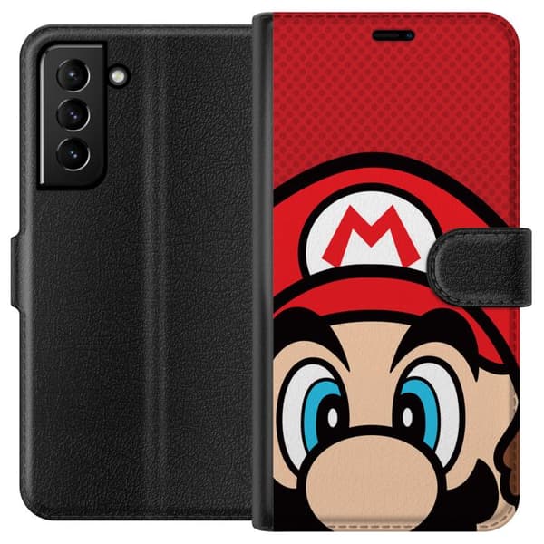Kompatibelt Lommeboketui til Samsung Galaxy S21+ 5G Mario