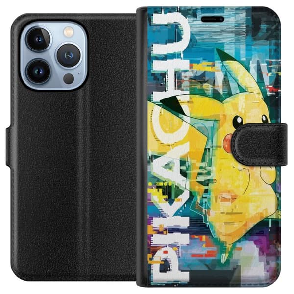 Yhteensopiva Lompakkokotelo Apple iPhone 13 Pro Pikachu