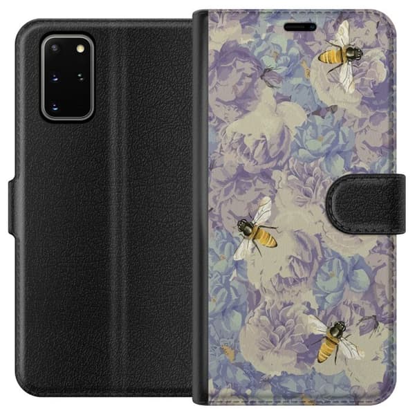 Kompatibelt Plånboksfodral till Samsung Galaxy S20+ Bin Blommor