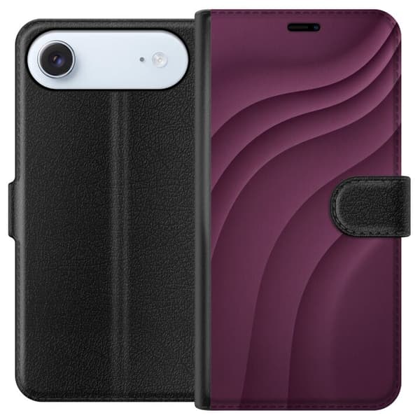 Kompatibelt Lommeboketui til Apple iPhone Air Plommebevegelse