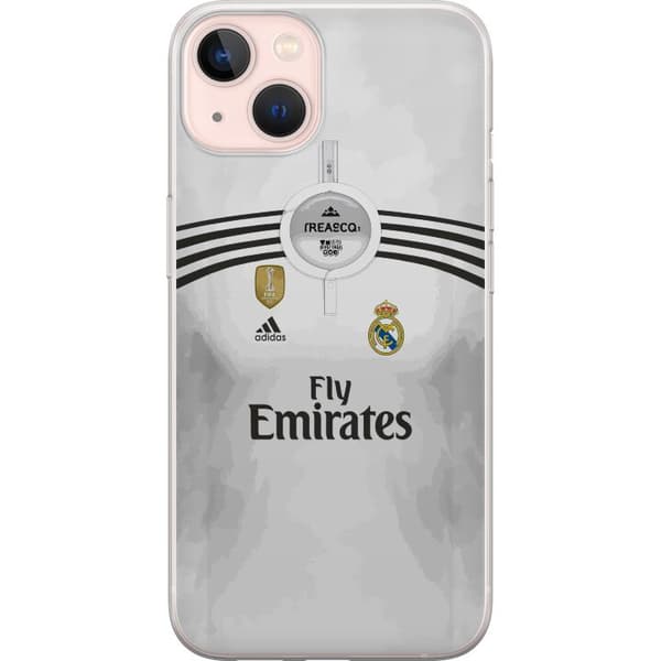 Kompatibelt Mobildeksel til Apple iPhone 13 Vit fotbollströja