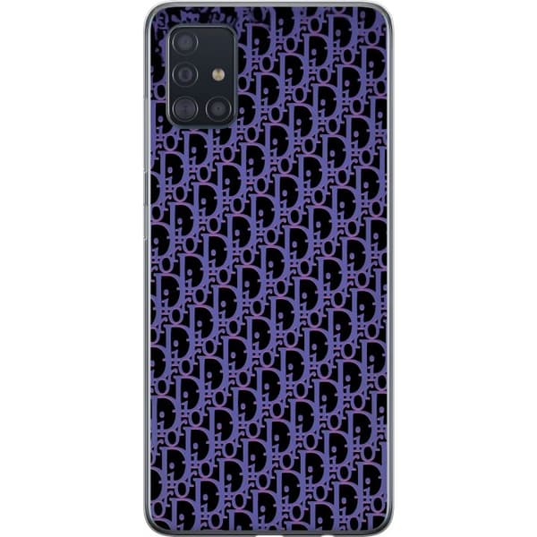 Kompatibelt Mobildeksel til Samsung Galaxy A51 Moderneluksuriøst monogram i stilrent design