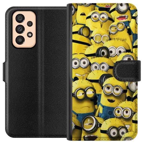 Kompatibel Tegnebogsetui til Samsung Galaxy A33 5G Minions