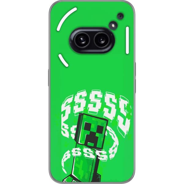 Kompatibelt Mobilskal till Nothing Phone (2a) Plus Grön pixelfigur