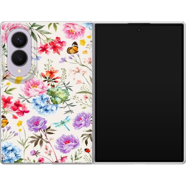 Kompatibelt Mobildeksel til Samsung Galaxy Z Fold8 Blomsterselskapet