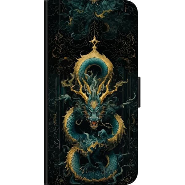 Kompatibel Tegnebogsetui til Samsung Galaxy Note9 Asiatisk drake