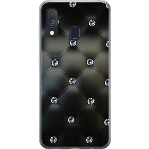 Kompatibelt Mobilskal till Samsung Galaxy A40 Big as diamond