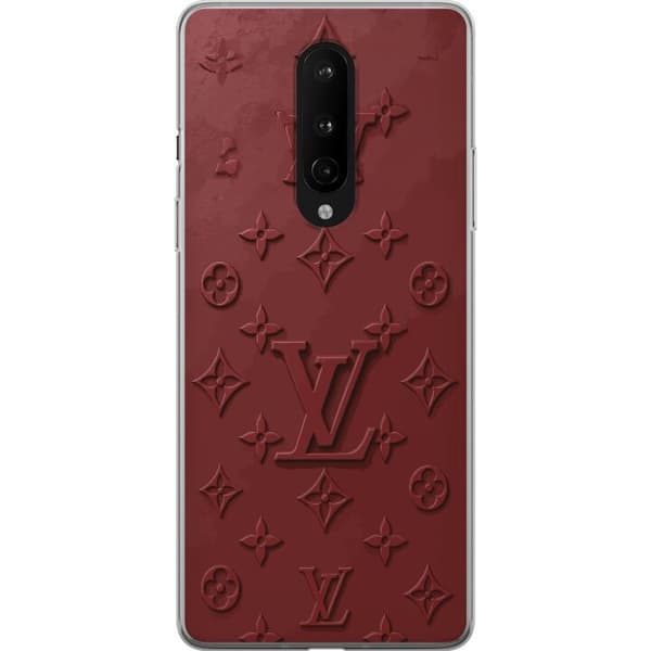 Kompatibelt Mobildeksel til OnePlus 8 Elegant monogrammønster med eksklusiv følelse