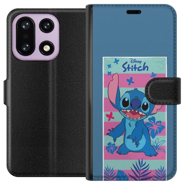 Kompatibelt Plånboksfodral till OnePlus 15 Disney Stitch