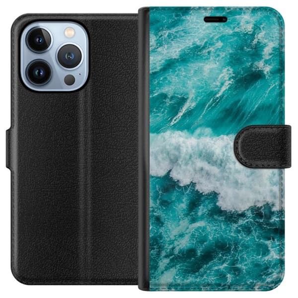 Yhteensopiva Lompakkokotelo Apple iPhone 13 Pro Meri