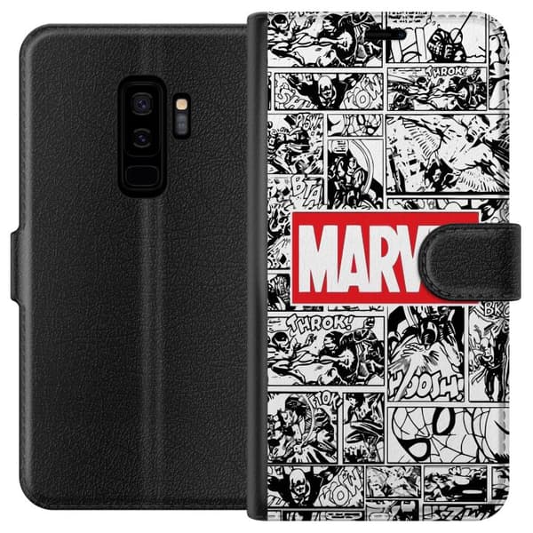 Yhteensopiva Lompakkokotelo Samsung Galaxy S9+ Marvel
