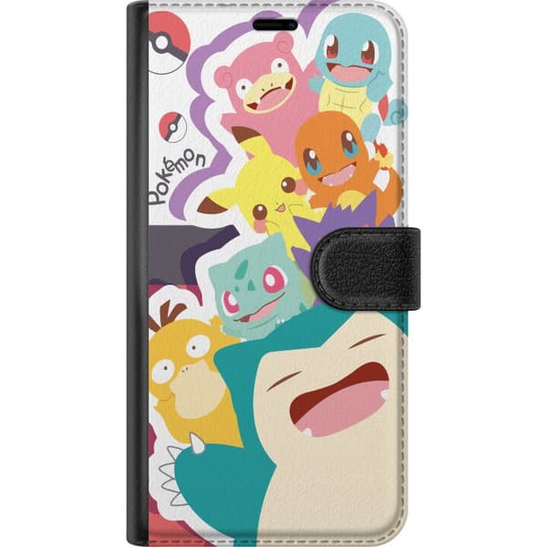 Kompatibel Tegnebogsetui til Xiaomi Redmi Note 12 Pro Pokemon