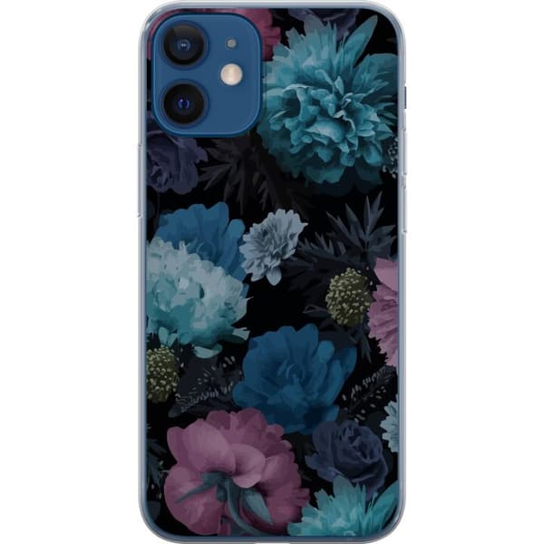 Yhteensopiva Puhelinkuori Apple iPhone 12 mini Kukat