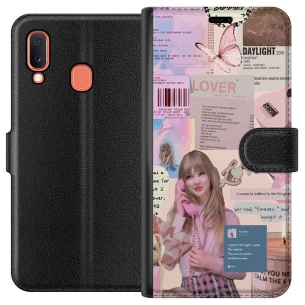 Kompatibelt Lommeboketui til Samsung Galaxy A20e Taylor Swift