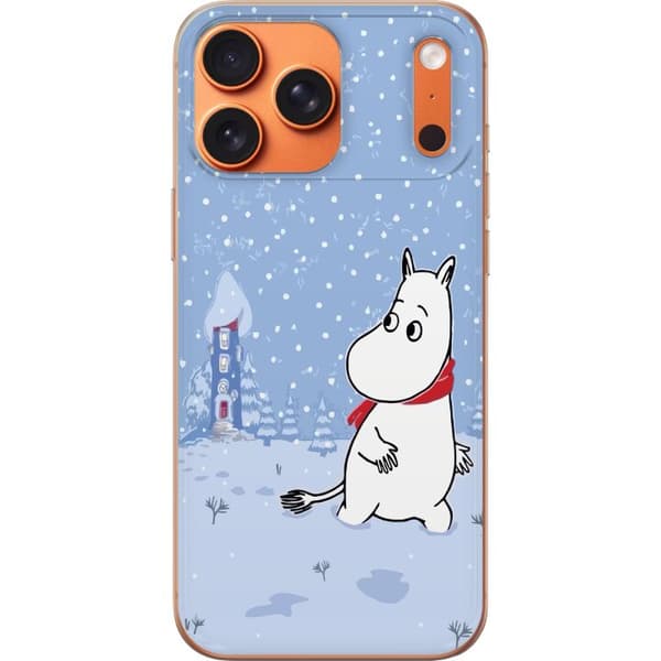 Kompatibelt Mobildeksel til Apple iPhone 17 Pro Max Vinterlandskap blå
