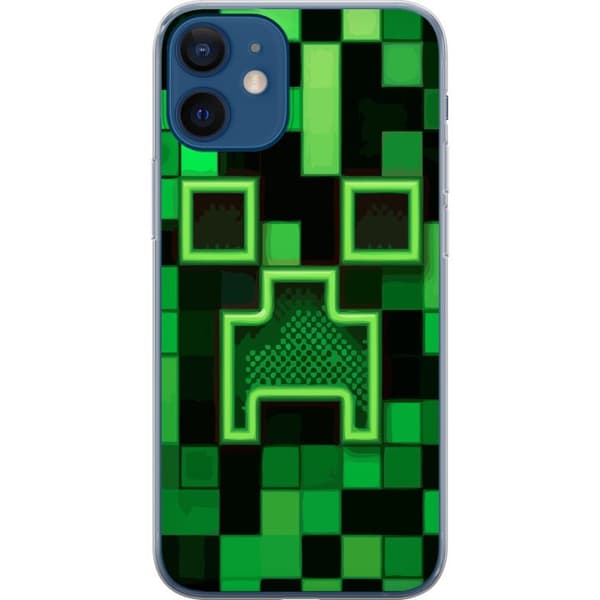 Kompatibelt Mobildeksel til Apple iPhone 12 Minecraft