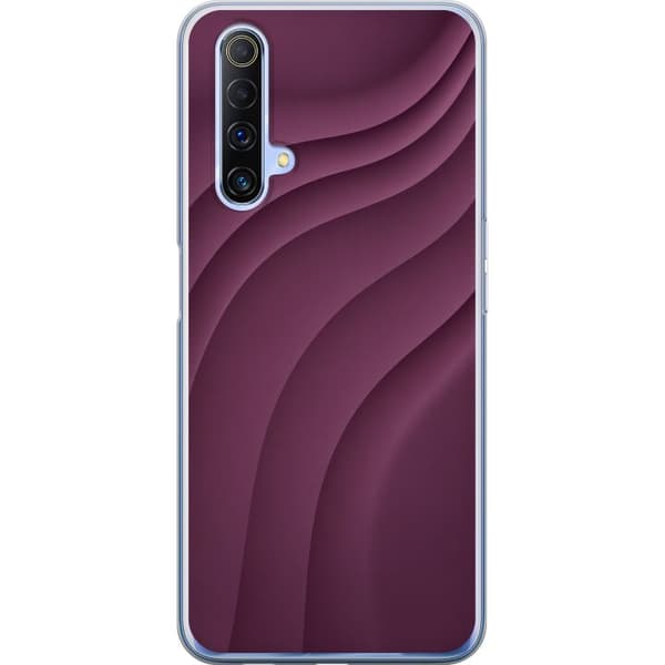 Kompatibelt Mobilskal till Realme X50 5G Plum Motion
