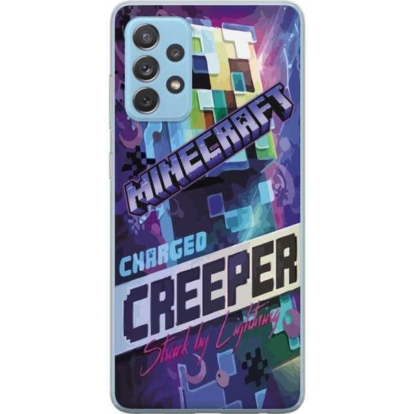 Kompatibelt Mobilskal till Samsung Galaxy A52 5G Minecraft