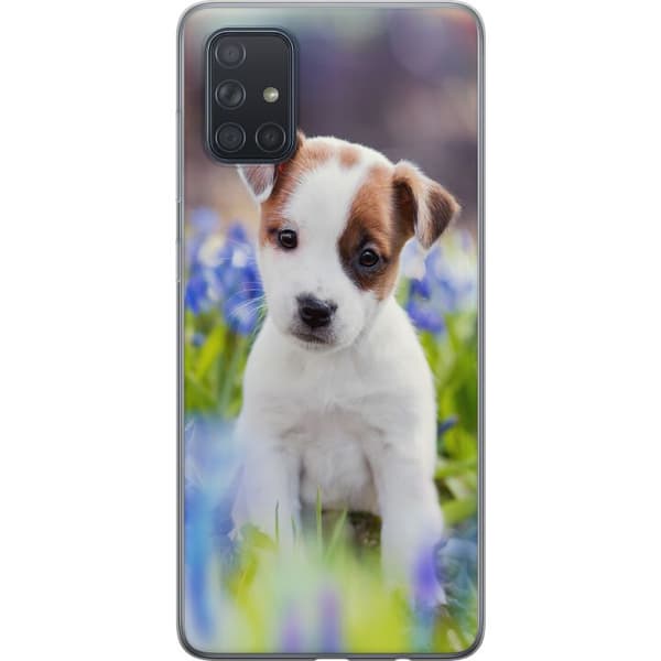 Kompatibelt Mobildeksel til Samsung Galaxy A71 Hund