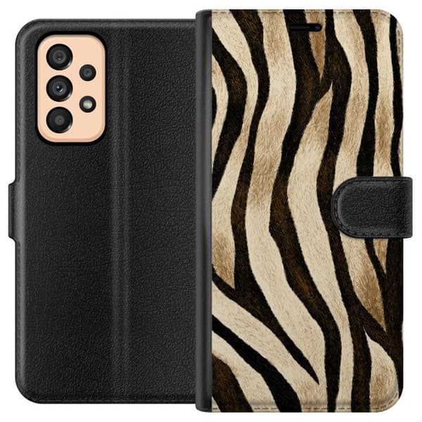 Kompatibelt Plånboksfodral till Samsung Galaxy A53 5G Zebra Muse