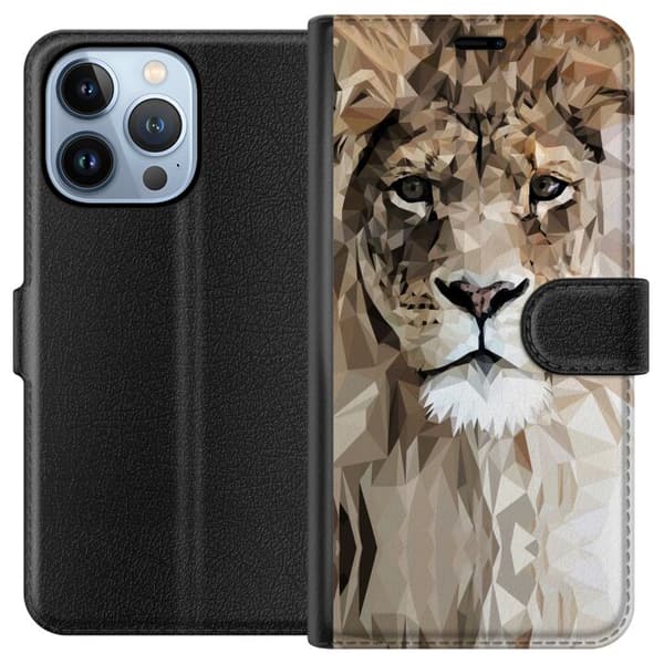 Yhteensopiva Lompakkokotelo Apple iPhone 13 Pro Leijona