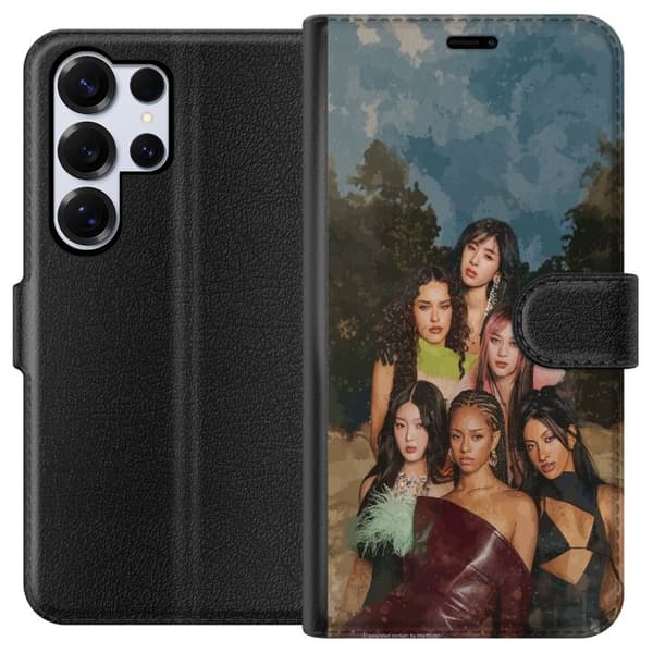 Kompatibelt Lommeboketui til Samsung Galaxy S25 Ultra  KATSEYE