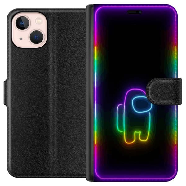 Kompatibelt Plånboksfodral till Apple iPhone 13 mini Among Us 2021