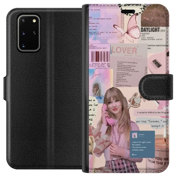 Kompatibelt Plånboksfodral till Samsung Galaxy S20+ taylor swift