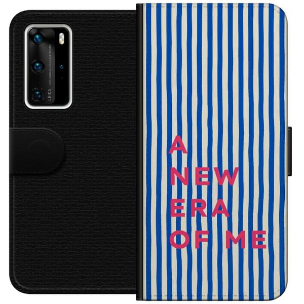 Kompatibelt Plånboksfodral till Huawei P40 Pro Citat