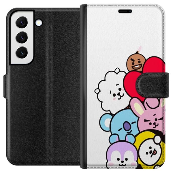 Kompatibelt Lommeboketui til Samsung Galaxy S22+ 5G BT21