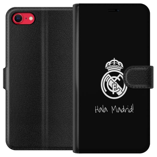 Kompatibelt Lommeboketui til Apple iPhone 8 Real Madrid