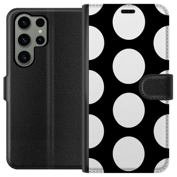 Kompatibel Tegnebogsetui til Samsung Galaxy S23 Ultra Mono Pop