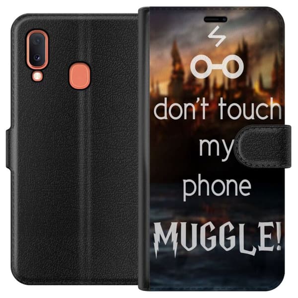 Kompatibelt Lommeboketui til Samsung Galaxy A20e Harry Potter