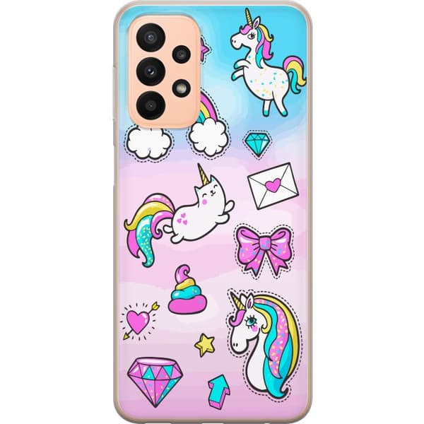 Kompatibelt Mobilskal till Samsung Galaxy A23 UNICORN