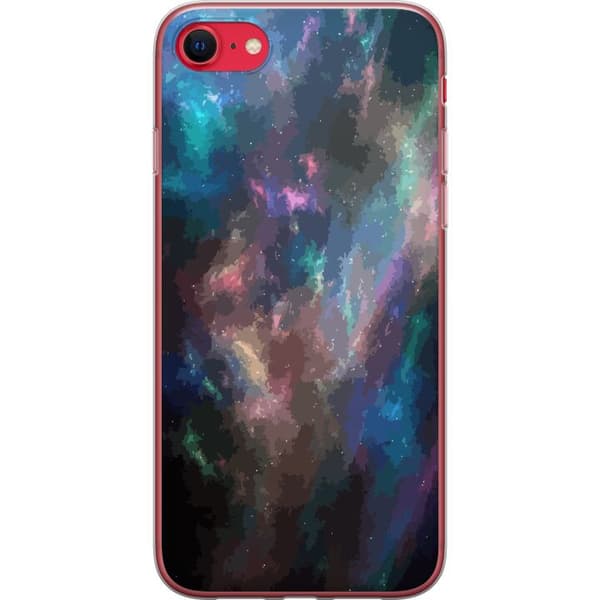 Kompatibelt Mobildeksel til Apple iPhone SE (2022) Galakse Marmor
