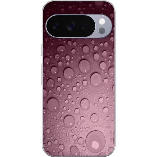 Kompatibelt Mobildeksel til Google Pixel 10 Pro Rosa vattendroppar