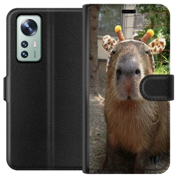 Kompatibel Tegnebogsetui til Xiaomi 12 Capybara